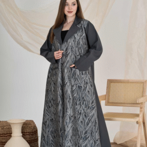 عباية بليزر رمادي كالوش