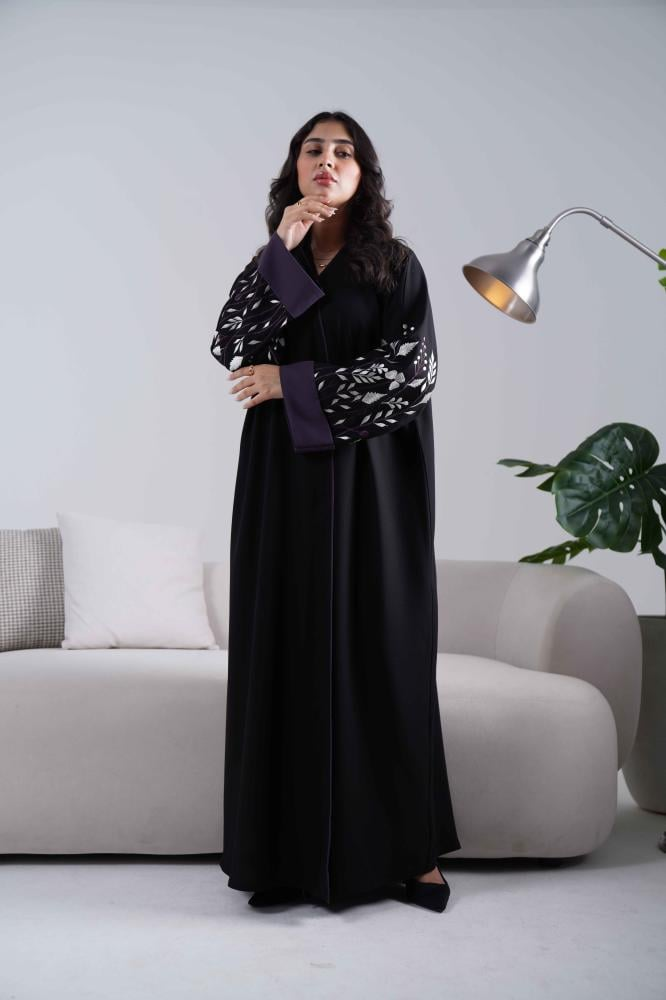 عباية عسيري بتطريز كمبيوتر