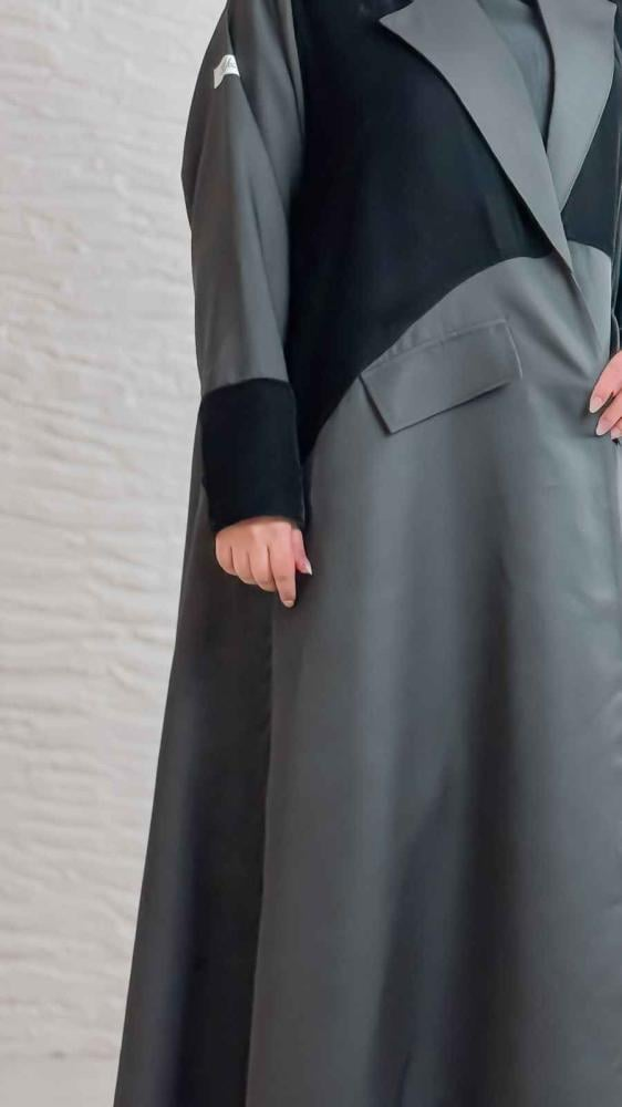 بليزر راقي مخمل اسود و تفتا بتطريز جانبي - الصورة 4