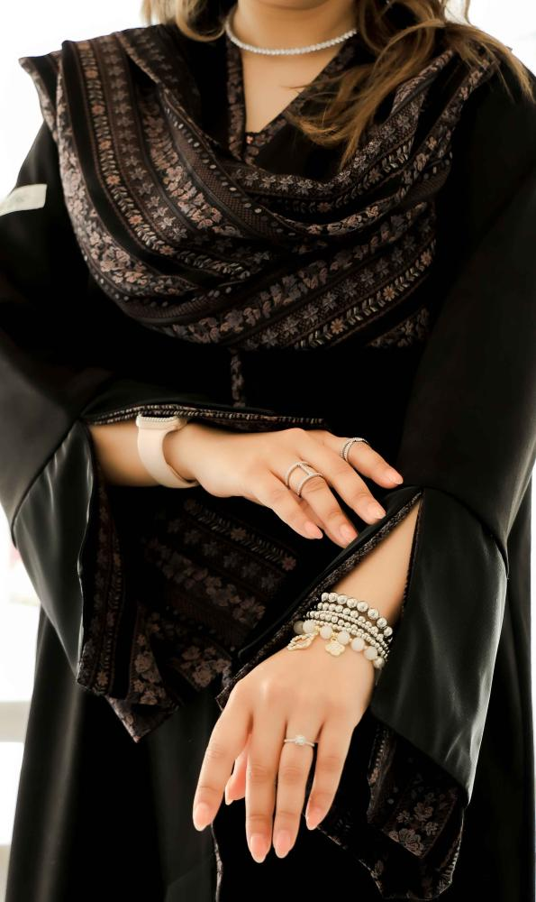 عباية نجد شتوية فاخرة كشميري - الصورة 3