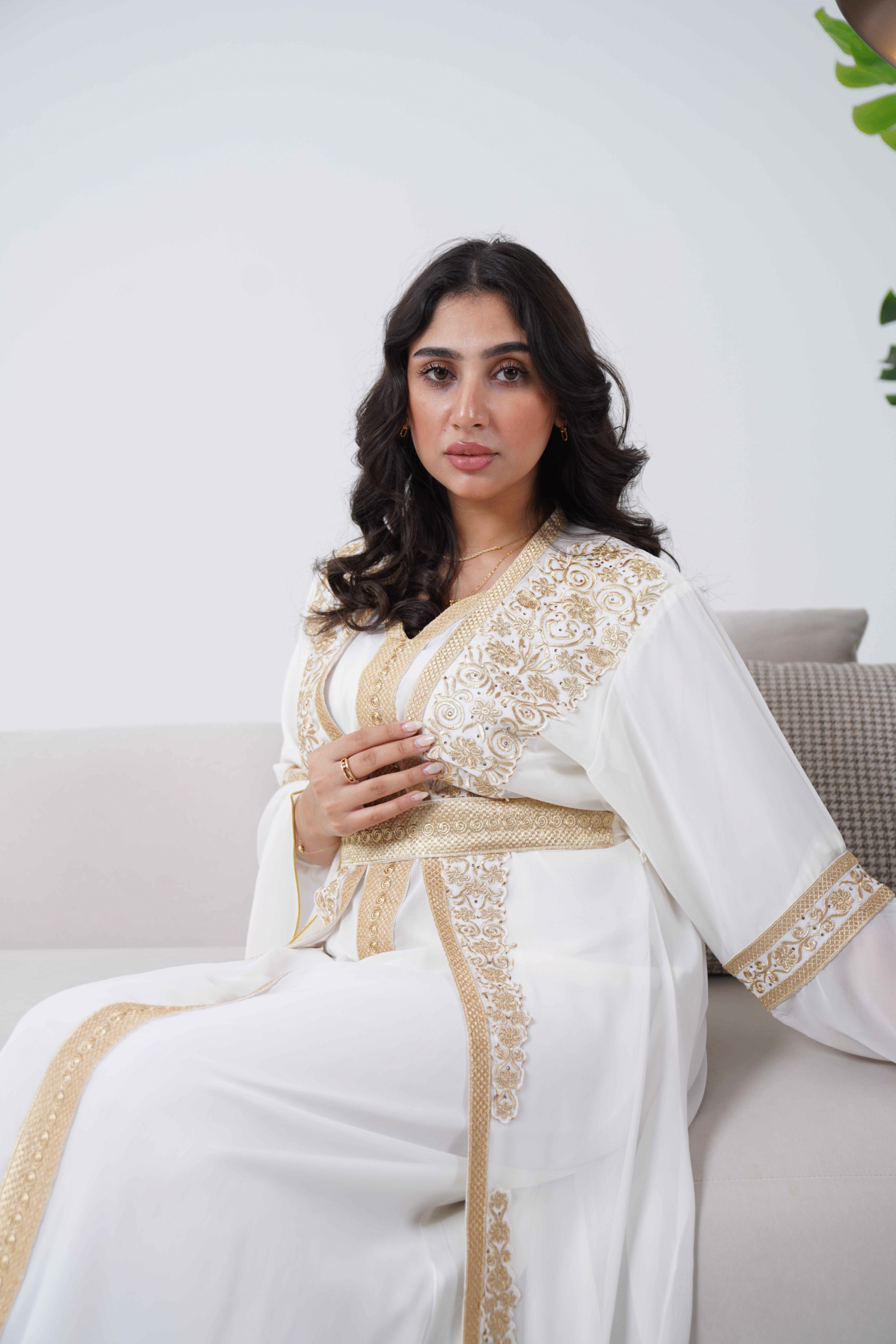 قفطان مغربي فخم 597 - الصورة 2