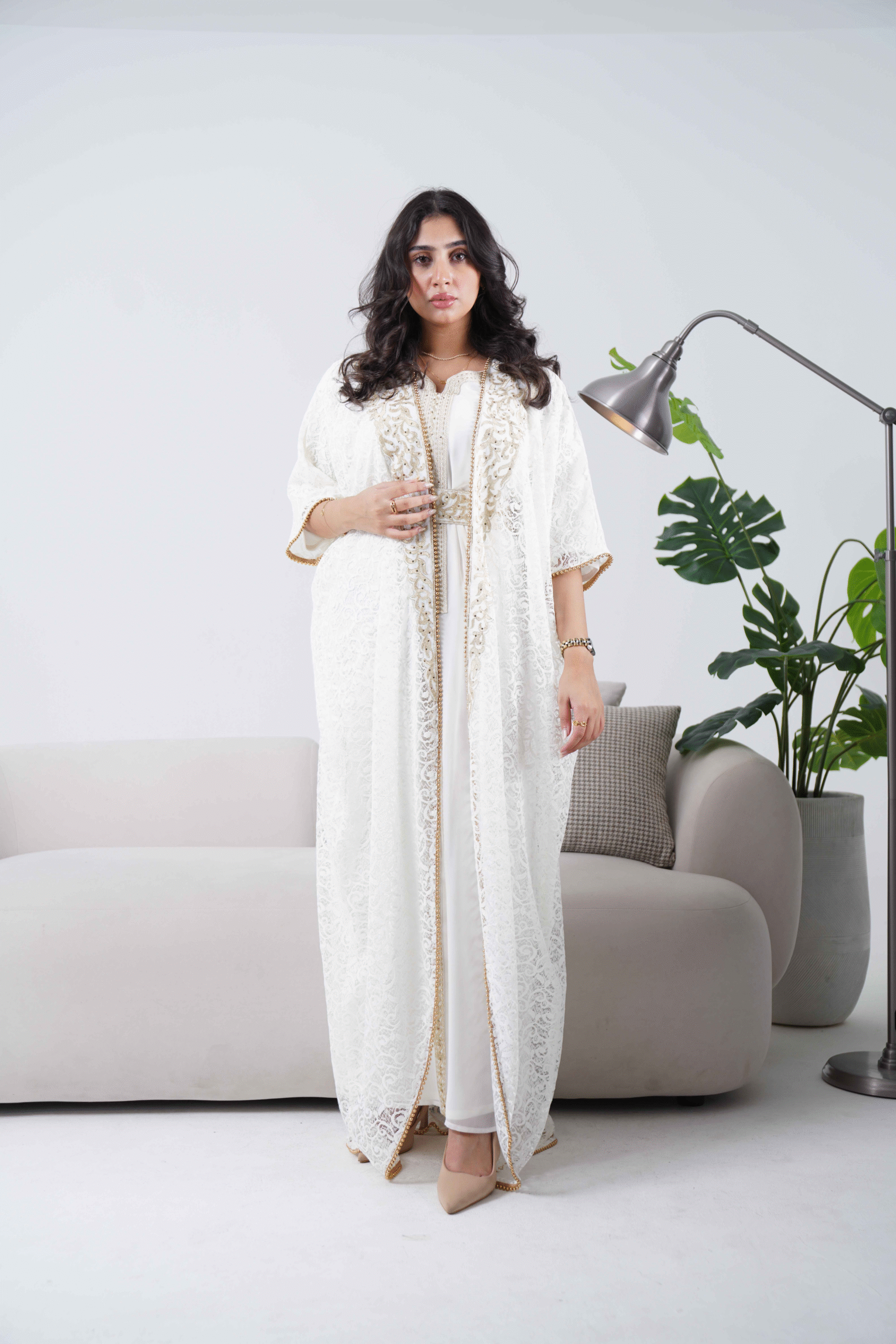 قفطان مغربي فخم 597 - الصورة 3