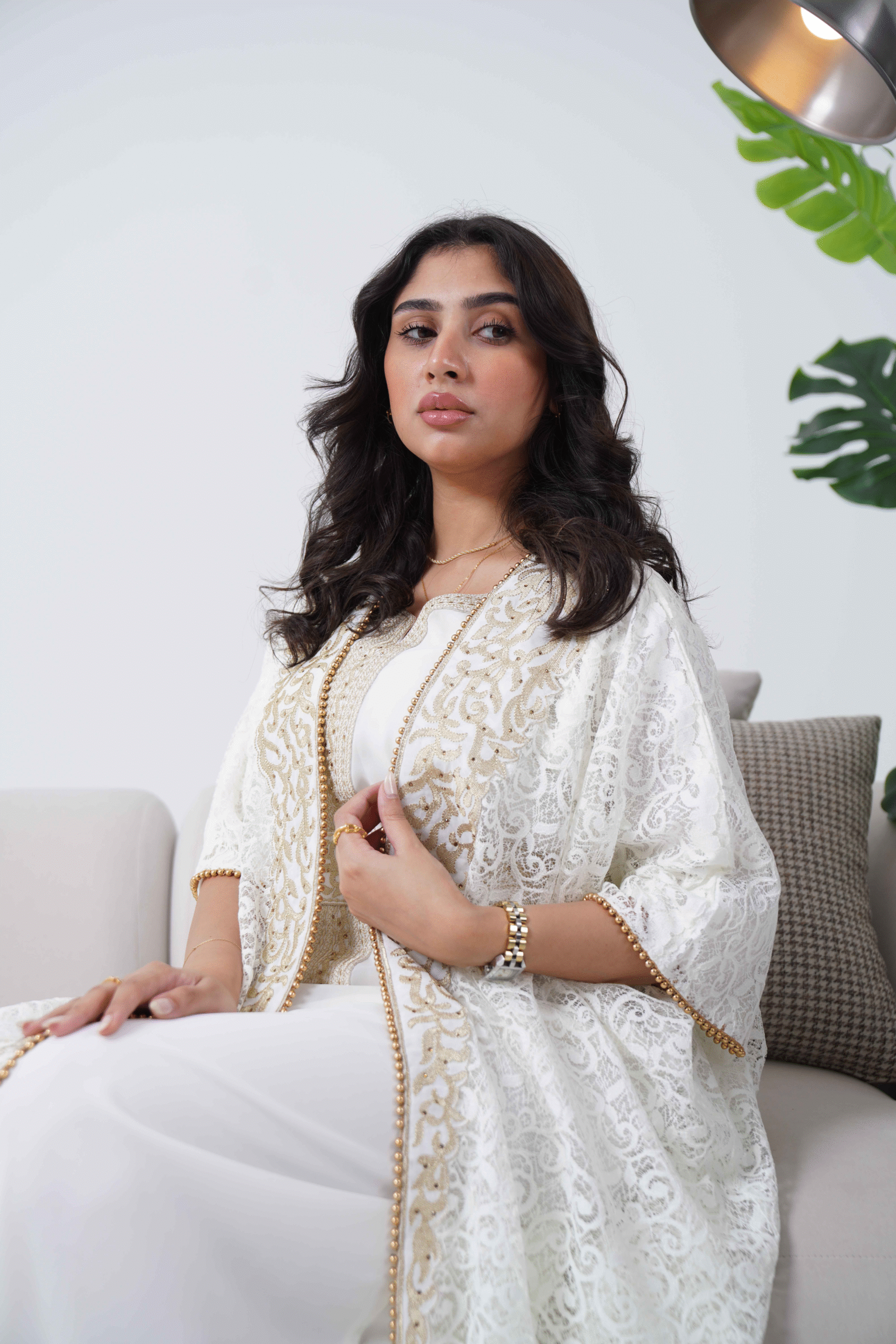 قفطان مغربي فخم 597 - الصورة 4